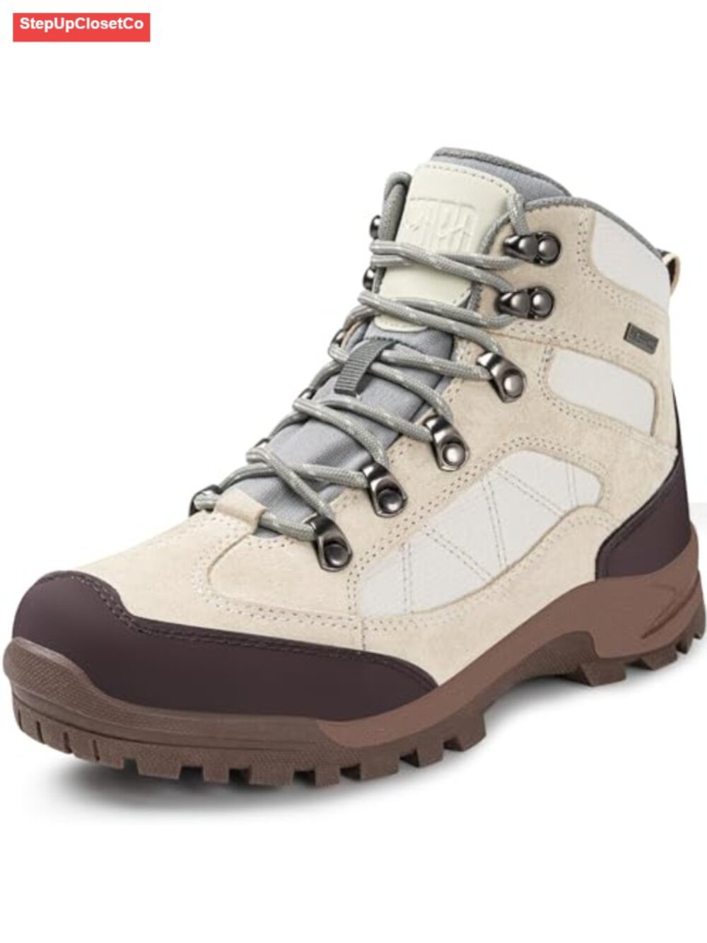 Waterproof Suede Hiking Boots Ankle Support Non-Slip Backpacking